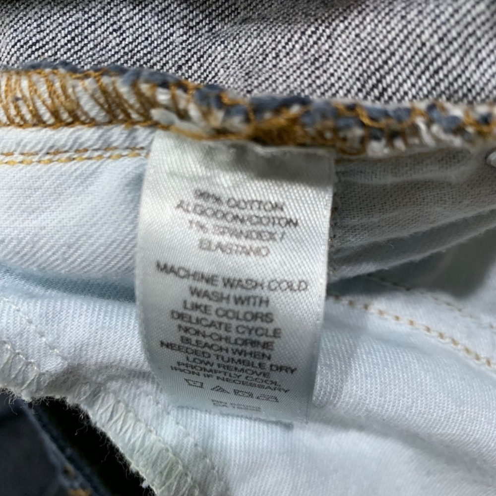 DKNY Jeans Women's Skinny Fit Dark Wash Denim Size 14 32" Inseam Stretch - Picture 4 of 9